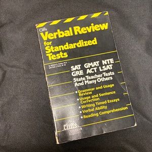Cliffs Verbal Review for Standardized Tests - used